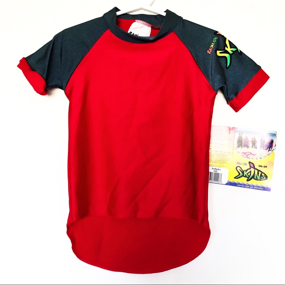 Short Sleeve Swim Shirt SPF 100 Size 2 UV Tail